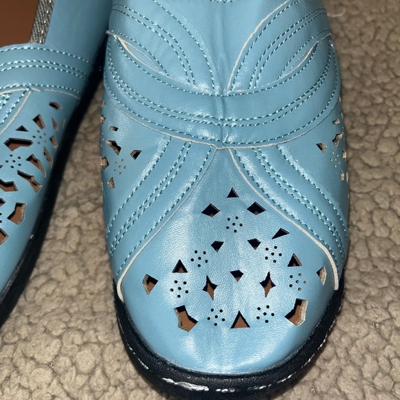 2 PAIR  Size 41 Leather loafers - Picture 3 of 7